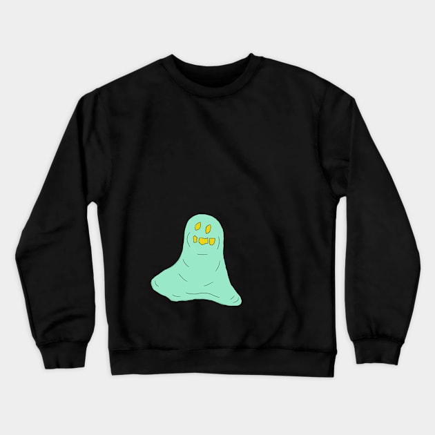 Green Blob - The Oddball Aussie Podcast Crewneck Sweatshirt by OzOddball